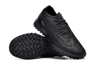 Nike Phantom GX Elite TF Football Shoes - Black/White/Silver