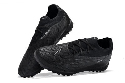 Nike Phantom GX Elite TF Football Shoes - Black/White/Silver