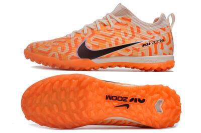 Nike Air Zoom Mercurial Vapor 15 Pro TF Football Shoes - Orange/Purple/Black