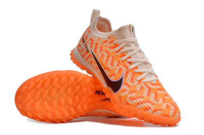 Nike Air Zoom Mercurial Vapor 15 Pro TF Football Shoes - Orange/Purple/Black