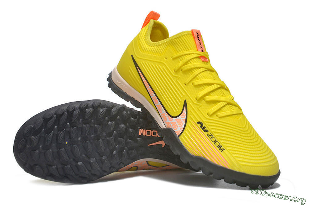 Nike Air Zoom Mercurial Vapor 15 Pro TF Football Shoes - Yellow/Pink/White/Black 0