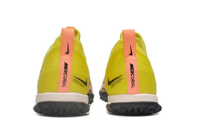 Nike Air Zoom Mercurial Vapor 15 Pro TF Football Shoes - Yellow/Pink/White/Black