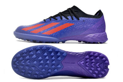 Adidas X Crazyfast.1 TF Football Shoes - Blue/Red/Purple