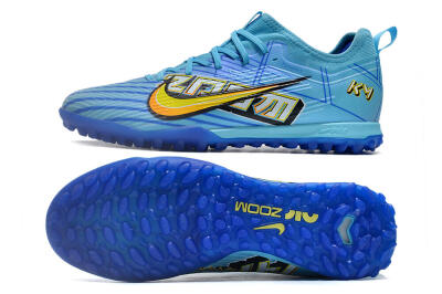 Nike Air Zoom Mercurial Vapor 15 Pro TF Football Shoes - Blue/Yellow/Orange/White