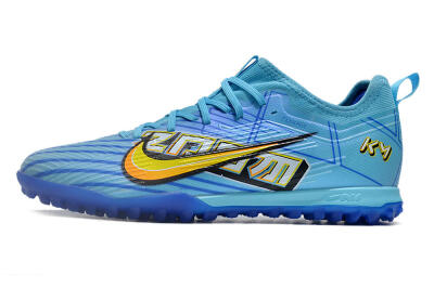 Nike Air Zoom Mercurial Vapor 15 Pro TF Football Shoes - Blue/Yellow/Orange/White