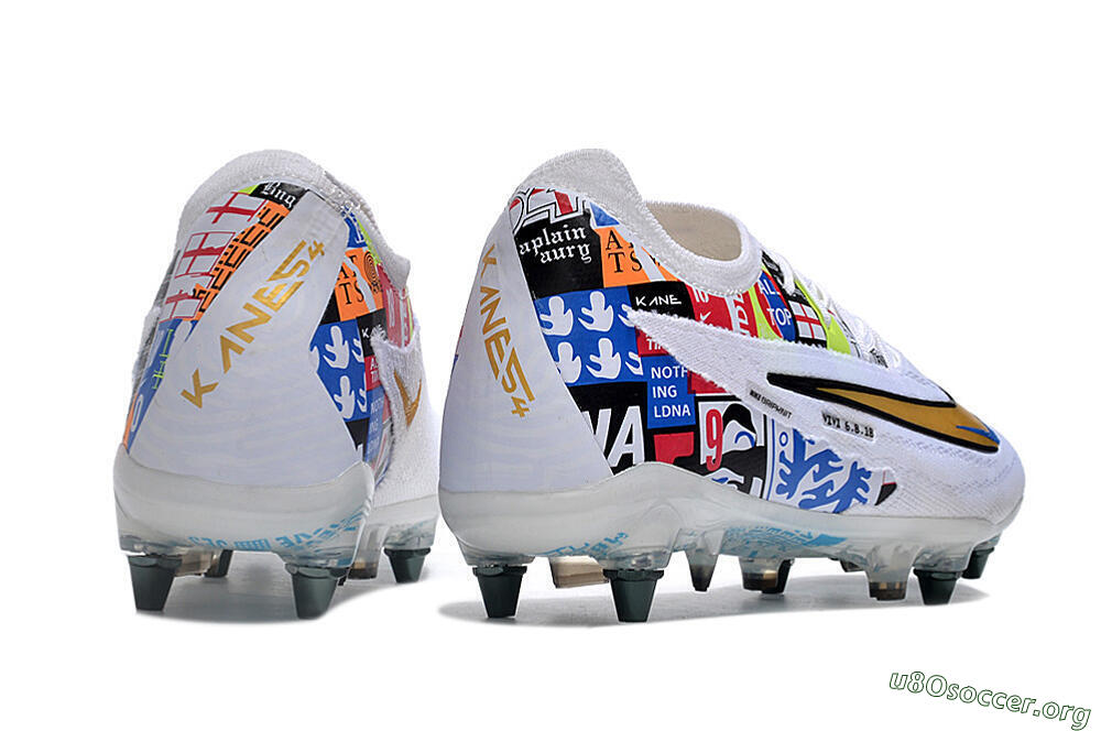 Nike Phantom GX Elite SG Football Boots - White/Rainbow 6