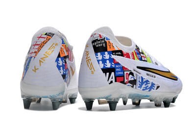 Nike Phantom GX Elite SG Football Boots - White/Rainbow