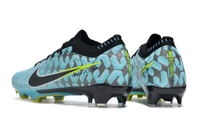Nike Air Zoom Mercurial Vapor 15 Elite FG Football Boots - Blue/Black/White/Green