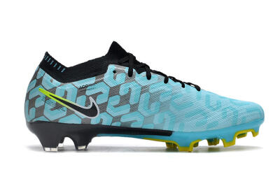 Nike Air Zoom Mercurial Vapor 15 Elite FG Football Boots - Blue/Black/White/Green