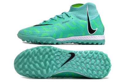 Nike Phantom Luna Elite NU TF Football Shoes - Green/Black/White