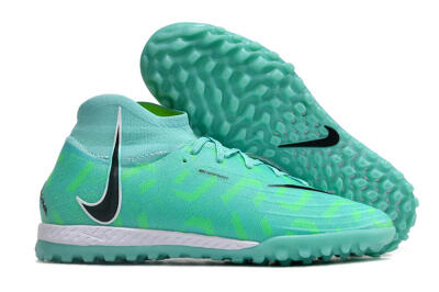 Nike Phantom Luna Elite NU TF Football Shoes - Green/Black/White