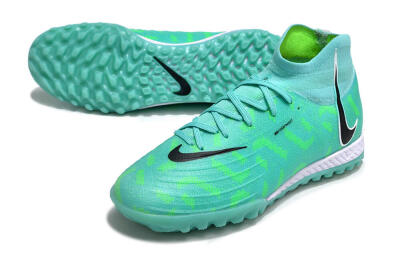 Nike Phantom Luna Elite NU TF Football Shoes - Green/Black/White
