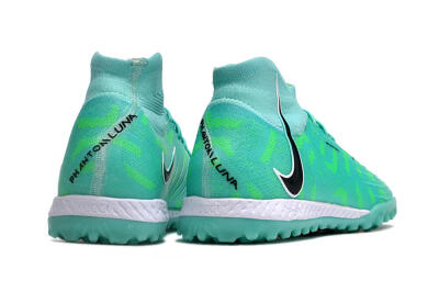 Nike Phantom Luna Elite NU TF Football Shoes - Green/Black/White