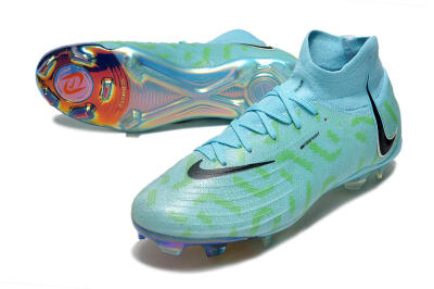 Nike Phantom Luna Elite NU FG Football Boots - Blue/Green/Black/Gold