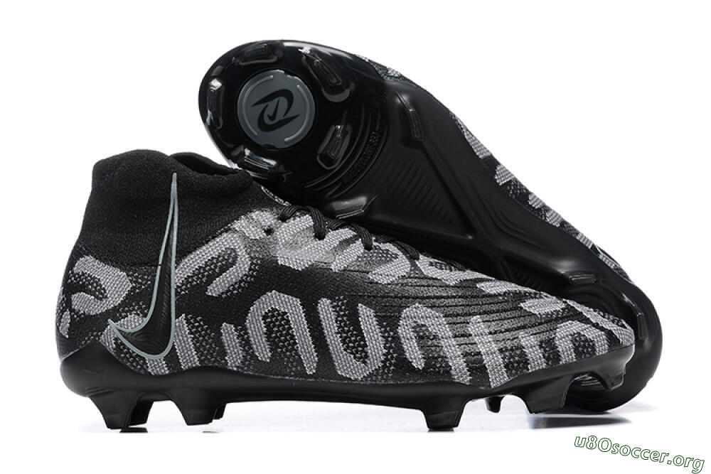 Nike Phantom Luna Elite FG Football Boots - Black/Grey 2