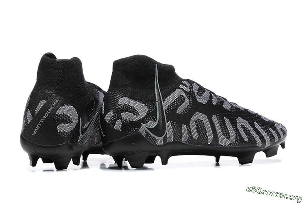 Nike Phantom Luna Elite FG Football Boots - Black/Grey 9
