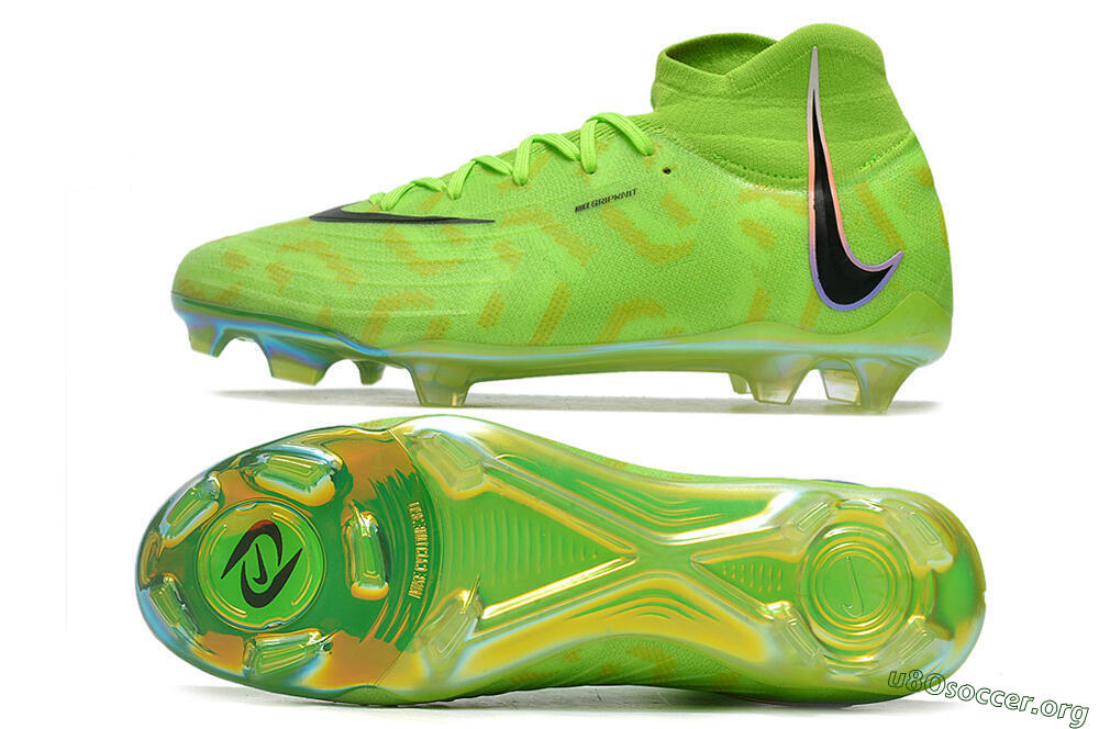 Nike Phantom Luna Elite FG Football Boots - Green/Black/White 1