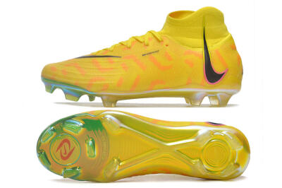 Nike Phantom Luna Elite FG Football Boots - Yellow/Black/Pink