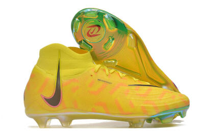 Nike Phantom Luna Elite FG Football Boots - Yellow/Black/Pink