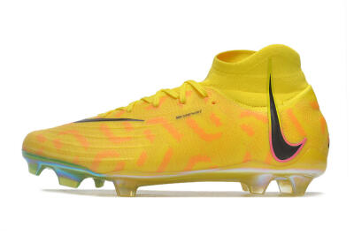 Nike Phantom Luna Elite FG Football Boots - Yellow/Black/Pink