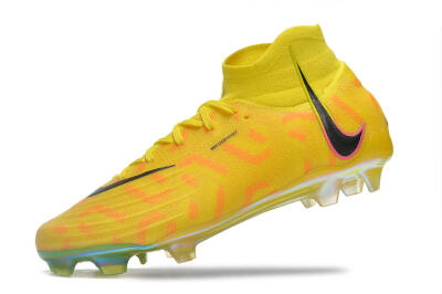 Nike Phantom Luna Elite FG Football Boots - Yellow/Black/Pink