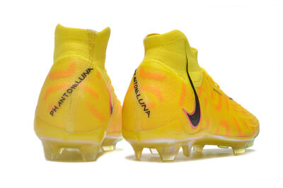 Nike Phantom Luna Elite FG Football Boots - Yellow/Black/Pink