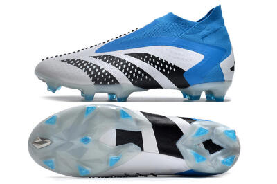 Adidas Predator Accuracy+ FG Football Boots - Blue/Black/White