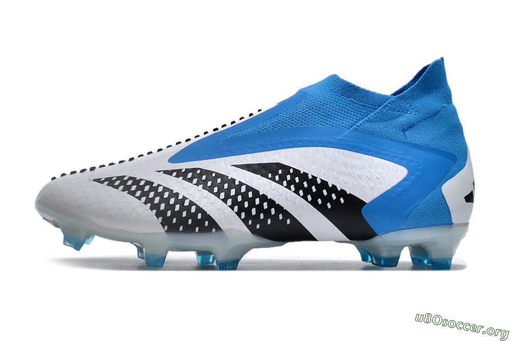 Adidas Predator Accuracy+ FG Football Boots - Blue/Black/White 3