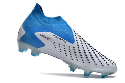 Adidas Predator Accuracy+ FG Football Boots - Blue/Black/White