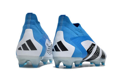 Adidas Predator Accuracy+ FG Football Boots - Blue/Black/White
