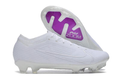 Nike Air Zoom Mercurial Vapor 15 Elite Change Color In Sunlight FG Football Boots - White/Purple