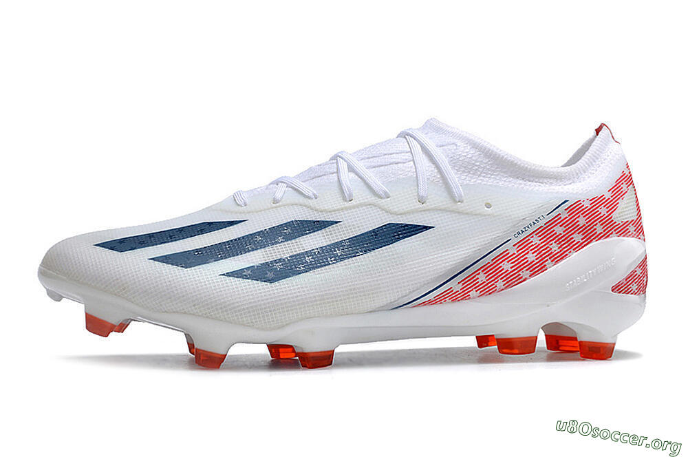 Adidas X Speedportal.1 FG Football Boots - White/Black/Red 3