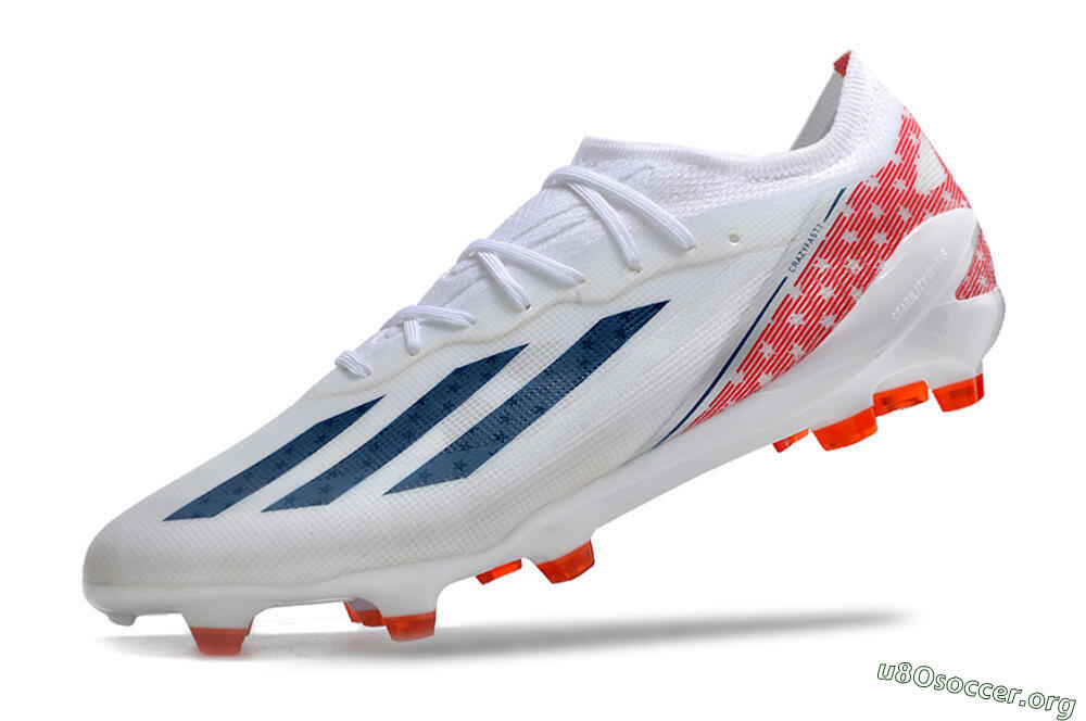Adidas X Speedportal.1 FG Football Boots - White/Black/Red 5