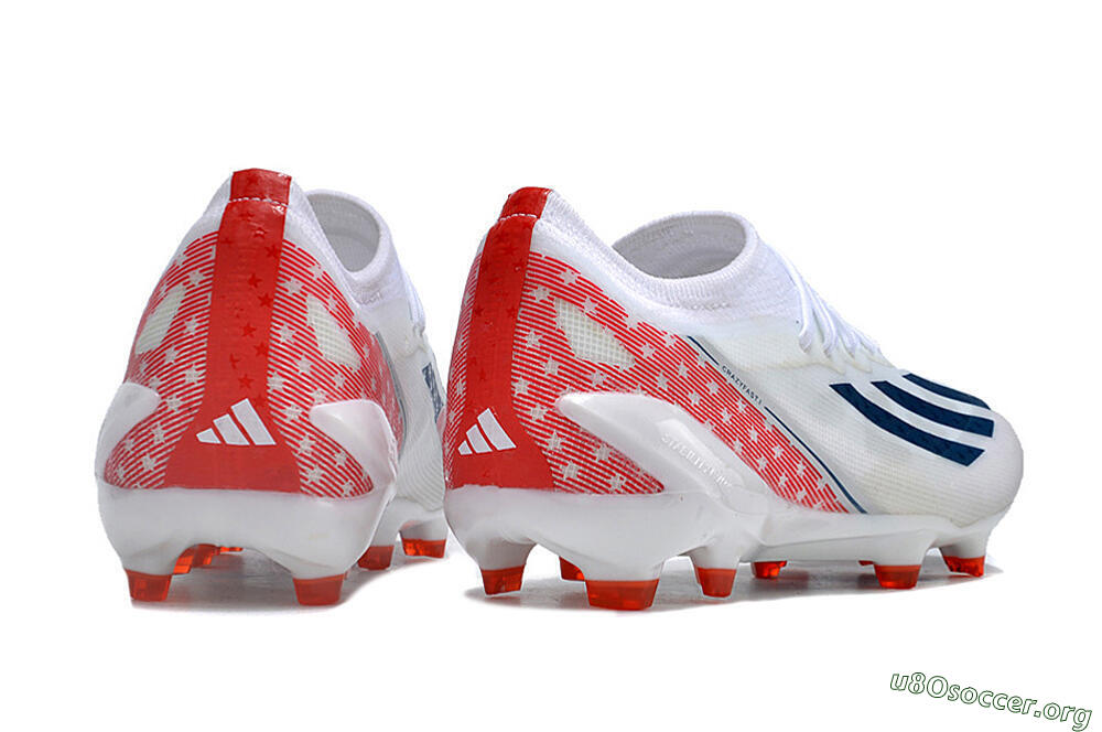 Adidas X Speedportal.1 FG Football Boots - White/Black/Red 6