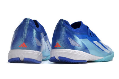 Adidas X Crazyfast.1 IC Football Shoes - Blue/White/Jade