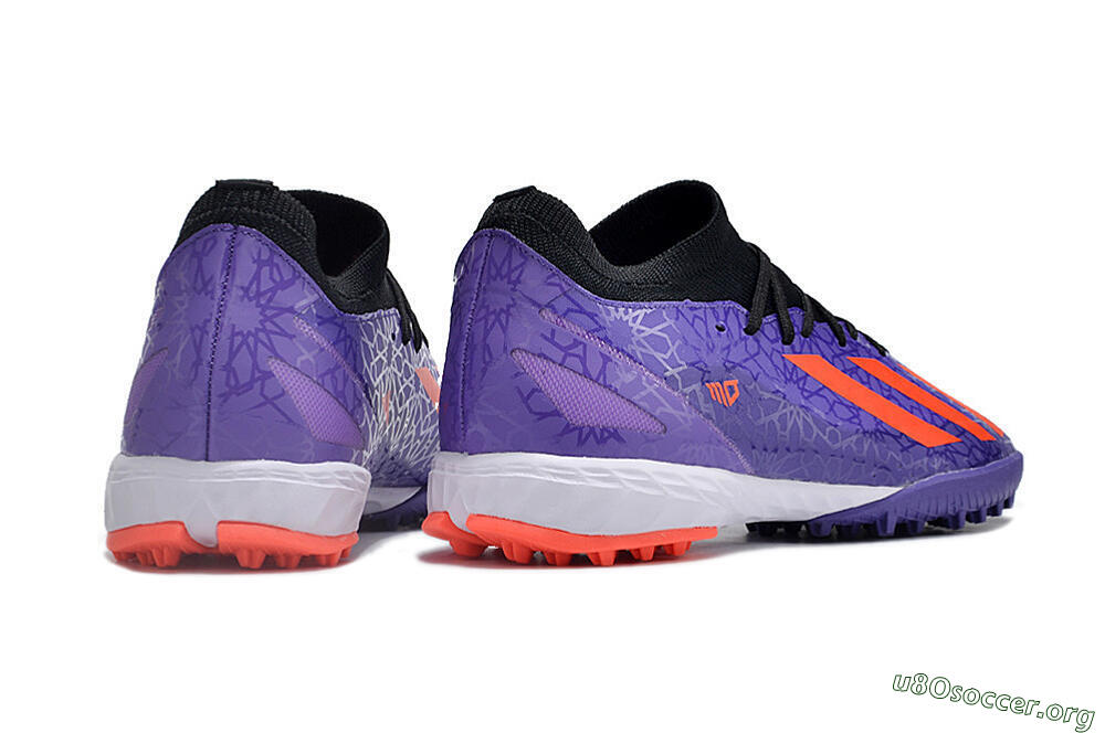 Adidas X Crazyfast.1 TF Football Shoes - Purple/Red/White 6