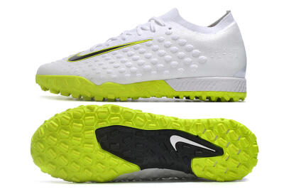 Nike Phantom Ultra Venom TF Football Shoes - White/Yellow/Black