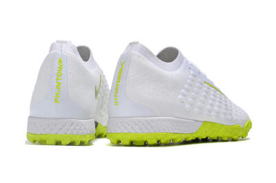 Nike Phantom Ultra Venom TF Football Shoes - White/Yellow/Black