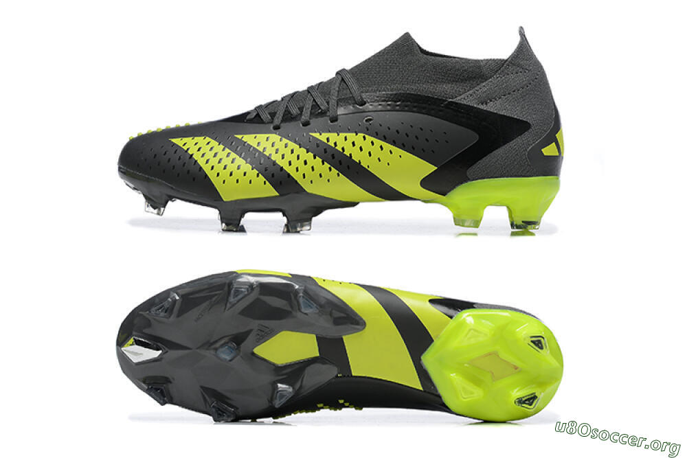 Adidas Predator Accuracy.1 FG Football Boots - Black/Yellow 1