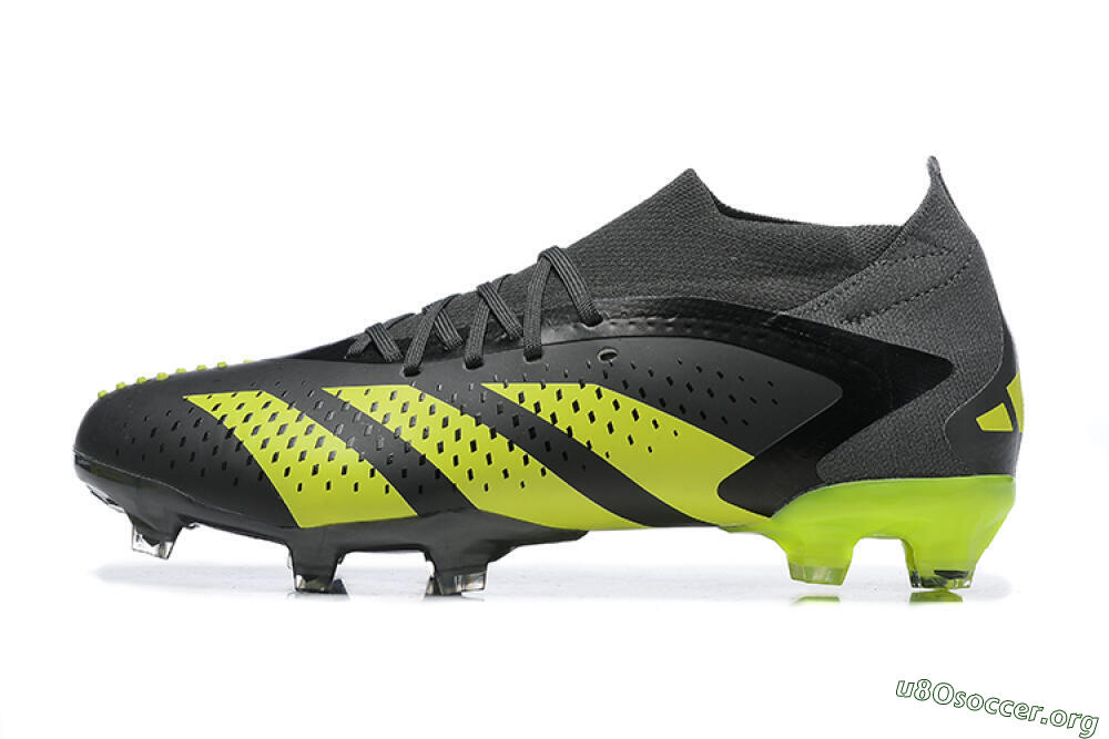 Adidas Predator Accuracy.1 FG Football Boots - Black/Yellow 3