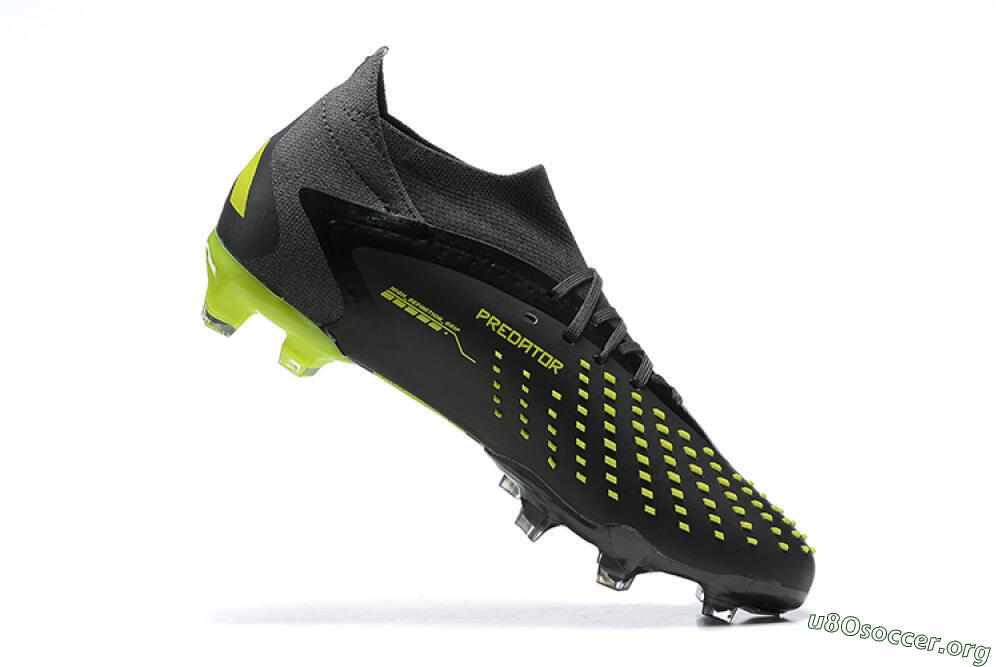 Adidas Predator Accuracy.1 FG Football Boots - Black/Yellow 7