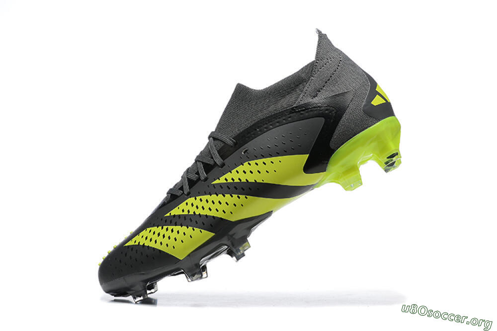 Adidas Predator Accuracy.1 FG Football Boots - Black/Yellow 8