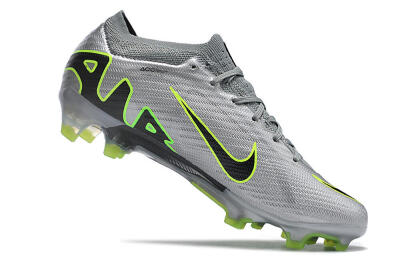 Nike Air Zoom Mercurial Vapor 15 Elite FG Football Boots - Silver/Black/Yellow