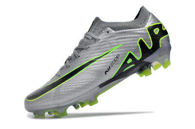 Nike Air Zoom Mercurial Vapor 15 Elite FG Football Boots - Silver/Black/Yellow
