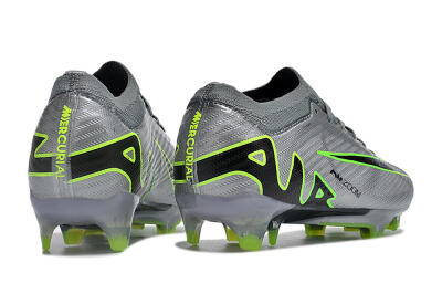 Nike Air Zoom Mercurial Vapor 15 Elite FG Football Boots - Silver/Black/Yellow