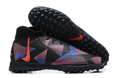 Nike Phantom Luna Elite TF Football Shoes - Black/Blue/Red/Pink
