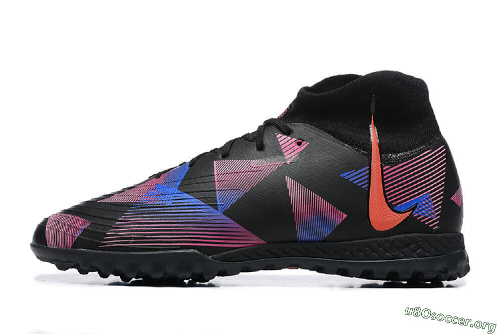 Nike Phantom Luna Elite TF Football Shoes - Black/Blue/Red/Pink 3