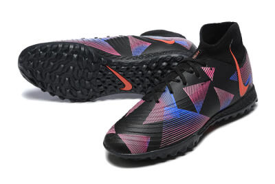 Nike Phantom Luna Elite TF Football Shoes - Black/Blue/Red/Pink