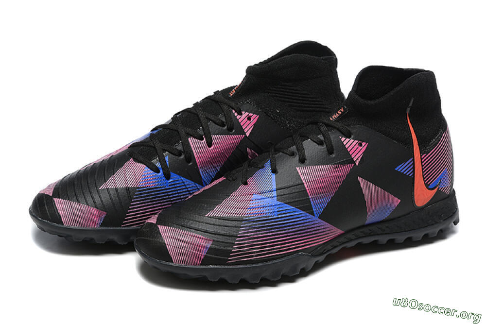 Nike Phantom Luna Elite TF Football Shoes - Black/Blue/Red/Pink 5