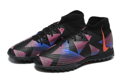 Nike Phantom Luna Elite TF Football Shoes - Black/Blue/Red/Pink